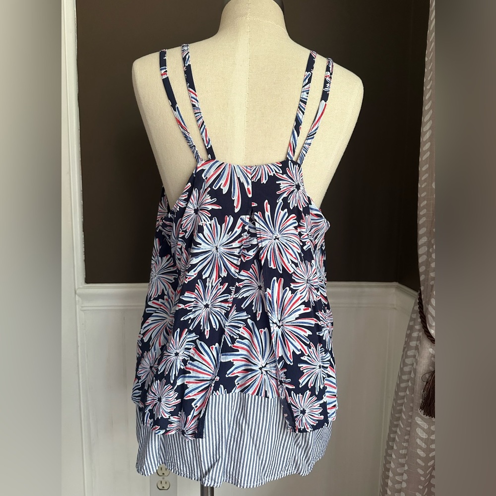 Firework and Striped layered shirt - Picture 4 of 6